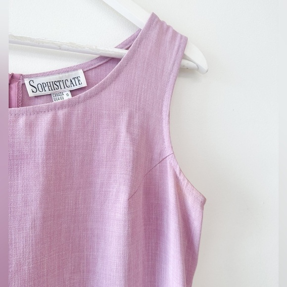 Vintage Blush Sleeveless Maxi Dress - Size 10 - Picture 6 of 7